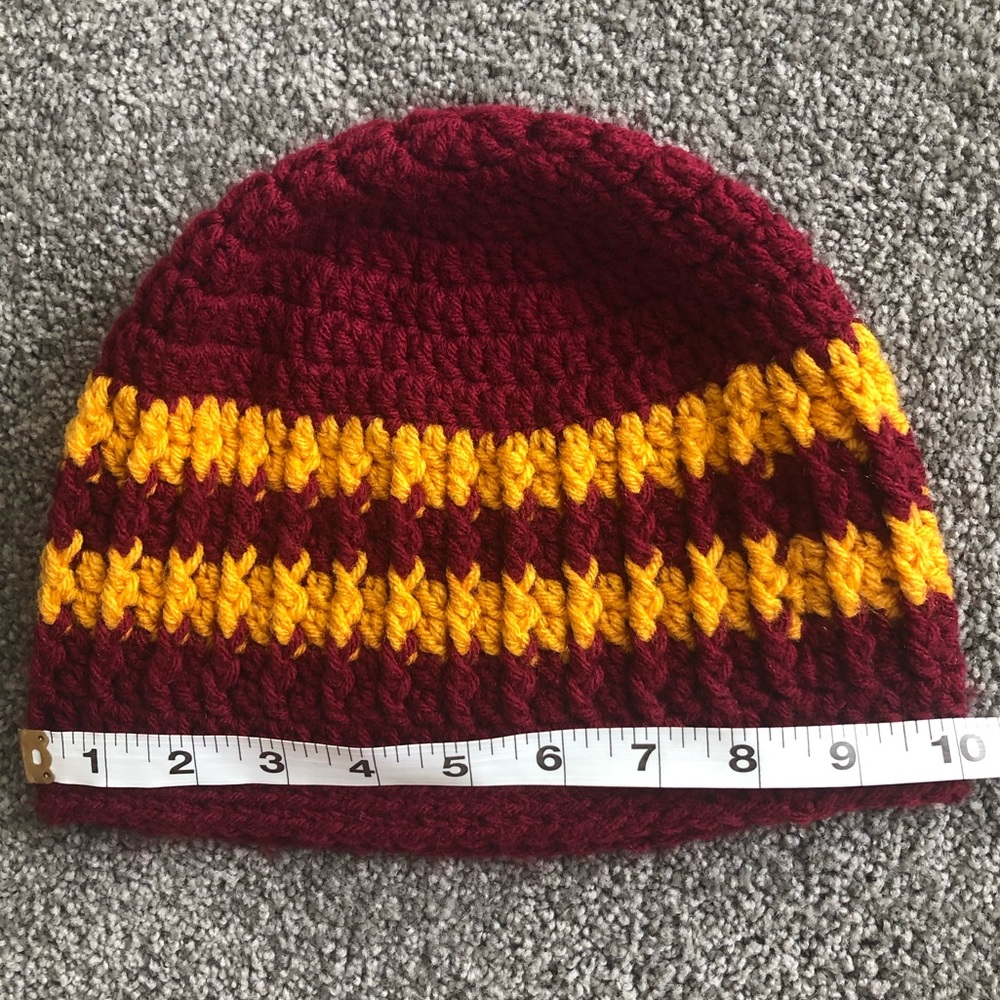 Handmade Crochet Beanie - Picture 3 of 4
